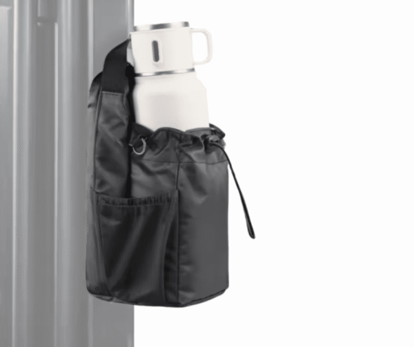 Magnetic Water Bottle Bag – Large Capacity Cup Holder for Outdoor, Gym & Camping